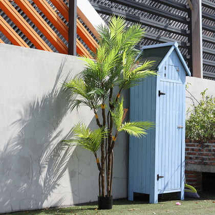 Large 200cm Artificial Tree Palm Foliage Potted Indoor Outdoor Home Decor Plant