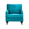 Velvet Accent Chair Living Room Armchair Occasional Lounge Fireside Cuddle Sofa