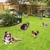 3.6ft/ 5X Garden Fence Animal Barrier Board Flower Bed Protector Metal Wire Mesh