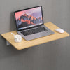 Wall Mounted Drop-Leaf Folding Floating Table Hanging Computer Desk Small Space