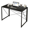 100 cm Folding Desk Foldable Computer Desk Table No Assembly Home Office Table