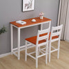 Breakfast Bar Table 2 X Stools Set Solid Pine Wood Kitchen Dining Chair