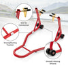 Front Wheel Motorcycle Stand Universal Paddock Lift Stand Front Wheel Fork Stand