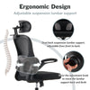 Ergonomic Mesh Home Office Chair Swivel Adjust Height Tilt Lumbar Function
