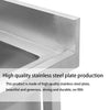 Catering Sink Stainless Steel Kitchen Commercial Single Bowl Wash Table Basin