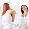 Nordic Wall Mounted Oval Frameless Bathroom Glass Vanity Mirror Beveled Edge