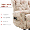 Dual Motor Lift Chair Recliner Armchair for Elderly with Heat & Massage Function