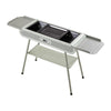 Garden Barbecue Smoker Burner Charcoal Grill & Mesh Camping Outdoor Cooking