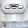 Modern Chandelier LED Lamp Black Frame Ceiling Light Living Room Pendant Lights