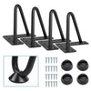 Steel Table Legs Trapezium Frame X Frame Dining Coffee Bench Desk Feet Stand DIY
