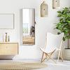 LED Lighted Jewelry Cabinet Wall Mounted & Door Hanging Jewelry Armoire Mirror