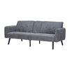 Sofabed 3 Seater Cup Holder Table Click Clack Recliner Settee Couch Sofa Sleeper