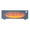LUXURY LED REAL FLAME EFFECT ELECTRIC FIRE WALL MOUNTED FIREPLACE LIVING ROOM UK