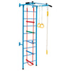 Kids Stall Bars Set Swedish Wall Ladder Steel Home Wall Gym Climbing Play Set