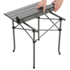 Folding Picnic 52cm Square Table w/ 4 Fishing Chairs BBQ Camping Party RV Set