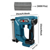 Cordless Nail Gun Staple Electric Stapler Nailer Carpentry 5000 Nails No Battery