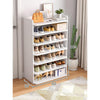 Large Shoe Cabinet Rack Storage Cupboard Footwear Stand Slim Tall Shoe Shelves
