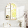 Modern Arched Wall Mirror Large Bathroom Bedroom Makeup Mirror Vanity Mirrors