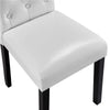 Dining Room Chairs Set of 2/4/6 Faux Leather Kitchen Chair Set with Wooden Legs