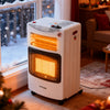 Portable Butane Space Cabinet Mobile Heater Home Fire Gas Heating Stove Outdoor