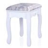 Modern Dressing Table Makeup Desk w/Sliding Mirror Shelves & Drawer Wooden Gifts