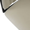 Rotatable Velvet Dining Chair with Metal Legs Kitchen Chair Swivel Modern Beige