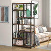 Tribesigns 79 Inch Extra Tall Bookshelf, 7-Tier Vintage Bookcase