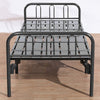 Steel Folding Bed Guest/Student/Hotel/Hospital Office Camping Cot Head&Footboard