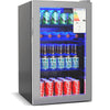 46/90 L Drinks Cooler Fridge Glass Door Under Counter Beer Wine Display Chiller