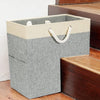 Stair Basket with Handles Foldable Stair Basket Stair Basket for Carpeted Stairs