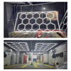 14 x Hexagon LED Lighting Car Detail Home Garage Workshop Retail Lighting Barber