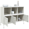 Sideboard White 100.5x39x79 Cold-rolled Steel S6K6