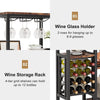 Rack Freestanding Floor, 5-Tier Wine Baker Rack Display Shelf
