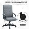 Vinsetto High-Back Home Office Chair with Adjustable Height and Swivel Wheels