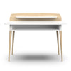 Poppy Kids Study Desk With Hutch Childrens Study Table - Matt White & Oak