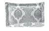 3 Pcs Bedspread Jacquard Quilted Heavy Comforter Bedding Set Bed Throw & Pillows