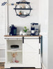 Home Coffee Bar Cabinet Buffet Sideboard Dining Cupboard Kitchen Living Room