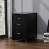 3/4/5/6/8 Drawers Mobile Metal Office Filing Cabinet Cupboard Storage on Castor