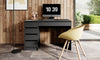 Graphite Desk Dressing Table Drawer Left Right Grey Anthracite