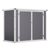 Plastic Outdoor Garden Shed 5x3FT Plant Tool Storage Garage Tool Shed Box House
