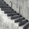 Wrought Iron Handrail Outdoor Handrail Fit 1 to 3 Steps Stairs Handrail