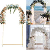 2M Metal Wedding Arch Backdrop Background Balloon Flower Arch Stand Decor Rack