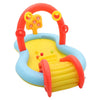 Family Paddling Pool Inflatable Purling Cooling Swimming Blow Up Pond with Slide