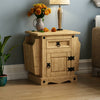 Corona Magazine Table 1 Drawer Mexican Solid Waxed Pine Cupboard Unit Furniture