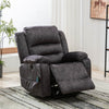 Electric Power Lift Recliner Chair Sofa Power Armchair Heated Massage Grey Merax