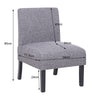 Small Wingback Oyster Armchair Scallop Shell Dining Chair Lounge Occasional Sofa