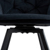 2X Luxury Bar Stools Padded Velvet Breakfast Kitchen Pub Restaurant Living Room