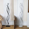 5FT Nordic Spiral Floor Lamps LED Corner Lamp Standing Light for Living Room