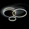 Square/Ring LED Ceiling Lamp Cool White Light Chandelier Fixture Bedroom Living