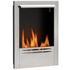 Stainless Steel Bioethanol Fire Fireplace Insert Ethanol Heater Bedroom Office